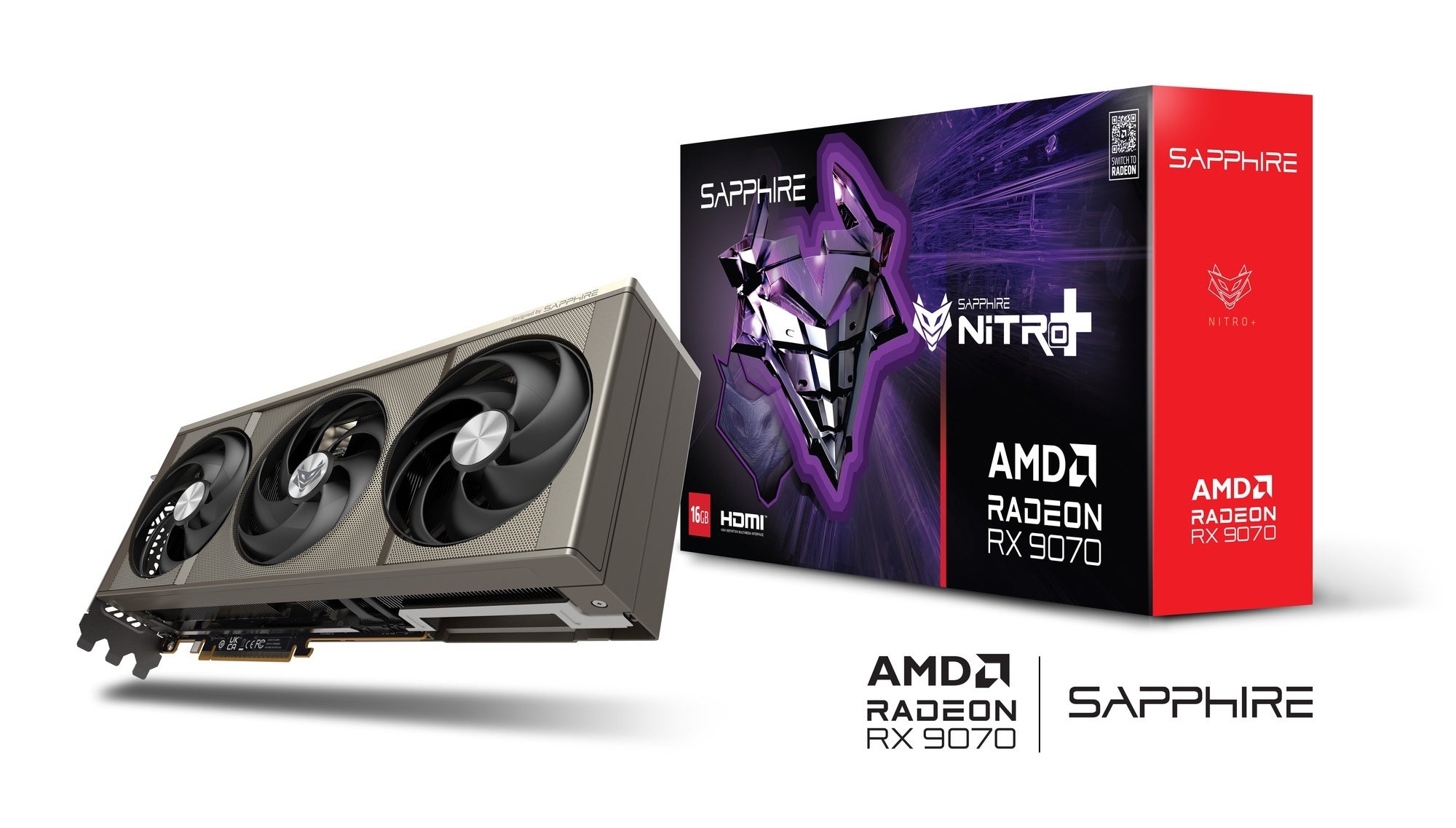 グラフィックボード・グラボ・ビデオカード SAPPHIRE PURE Radeon RX 9070 XT RX9070XT SAPPHIRE PULSE Radeon RX 9070 XT GAMING 16GB GDDR6 [PCIExp