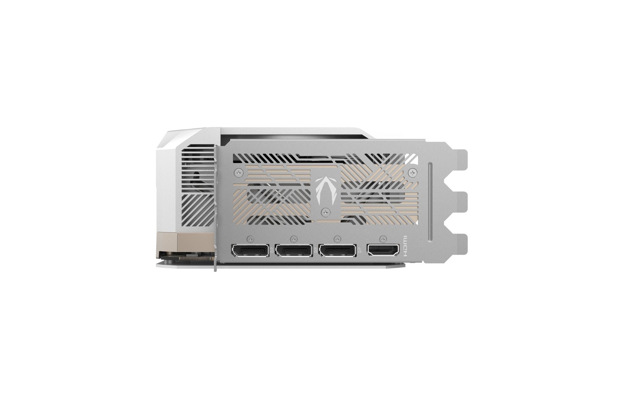 GeForce RTX 5080を搭載するホワイトモデルのグラフィックボード