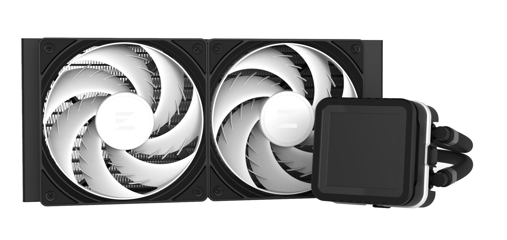 ZALMAN ALPHA24White 水冷CPUクーラー 120mmファンｘ2 Amazon.co.jp: ZALMAN ALPHA2 DS A24 White 2.73インチ IPS液晶