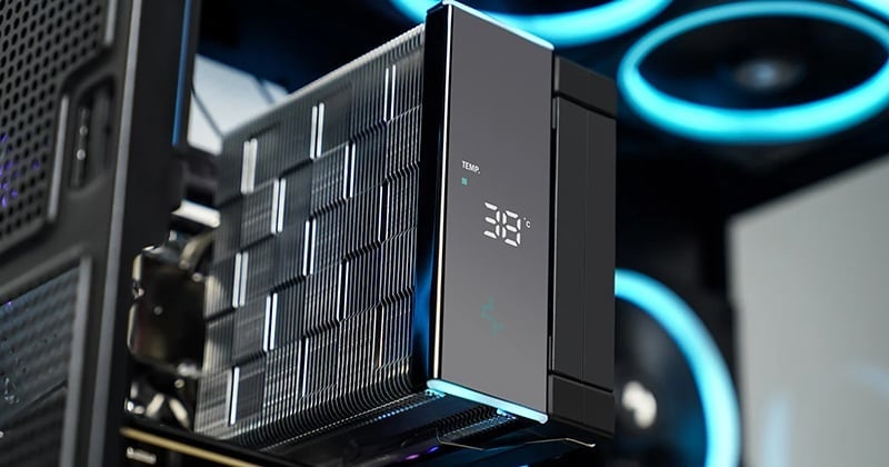 DeepCool社製、デジタルディスプレイを搭載したCPUクーラー
