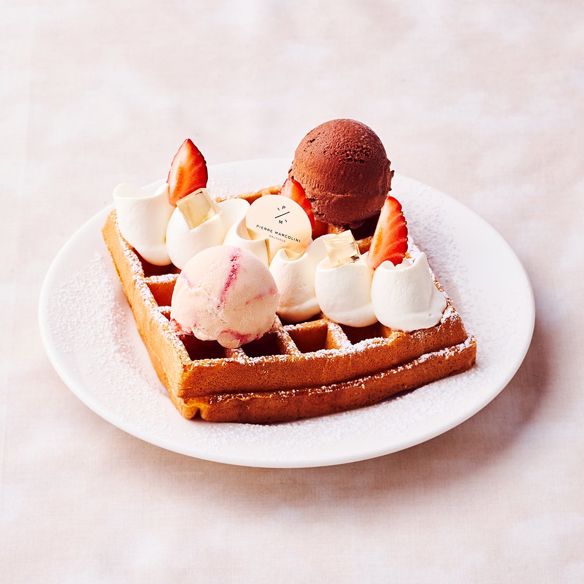 ブリュッセル ワッフル ストロベリー＆シャンパーニュ