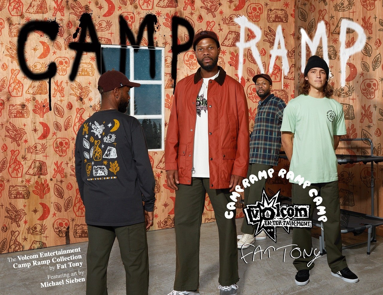 Camp Ramp Volcom CAMP RAMPは単なるアパレルコレクションではない! | リバレイティッドブランズジャパン合同会社のプレスリリース