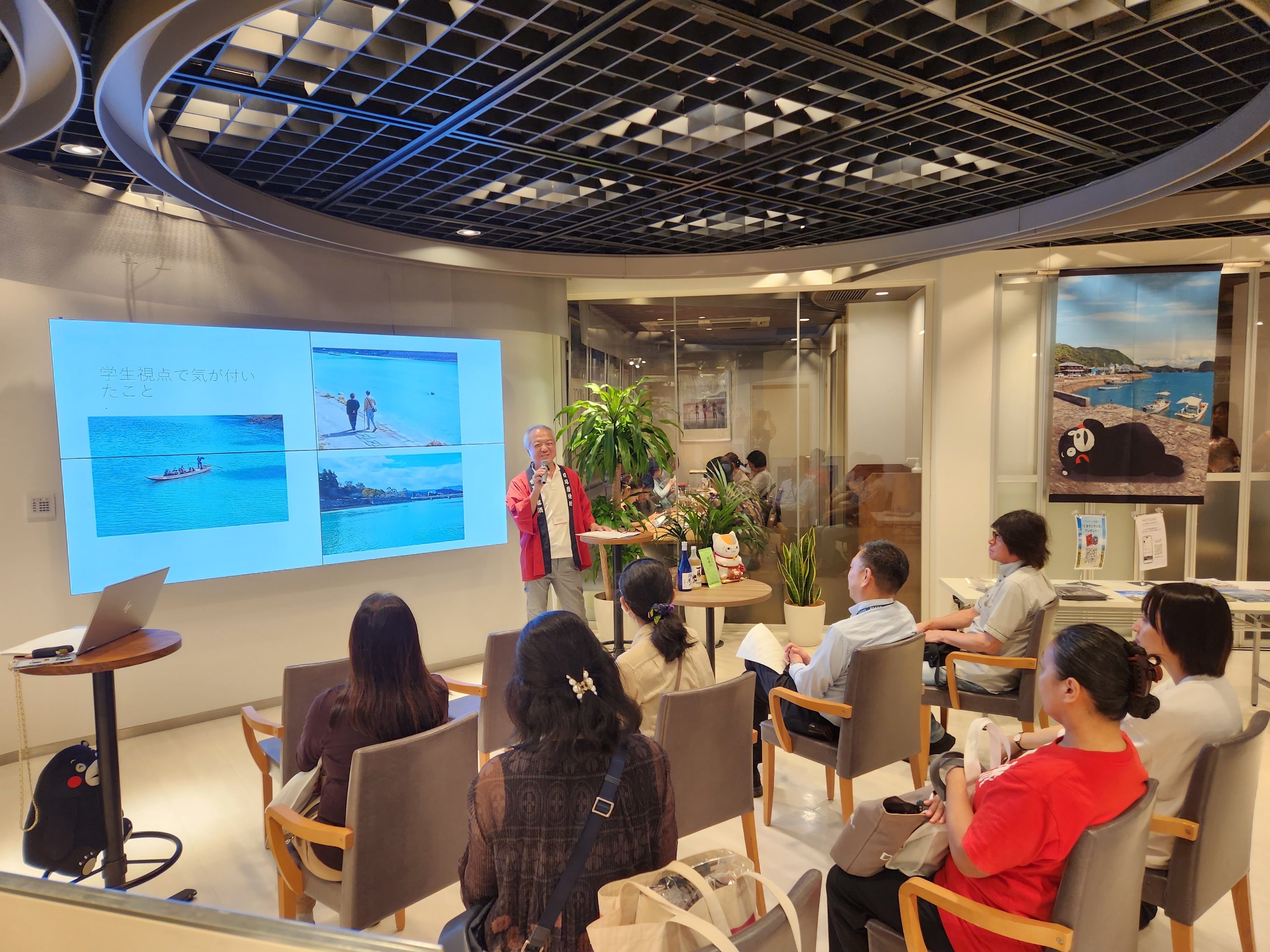 トークショーの様子