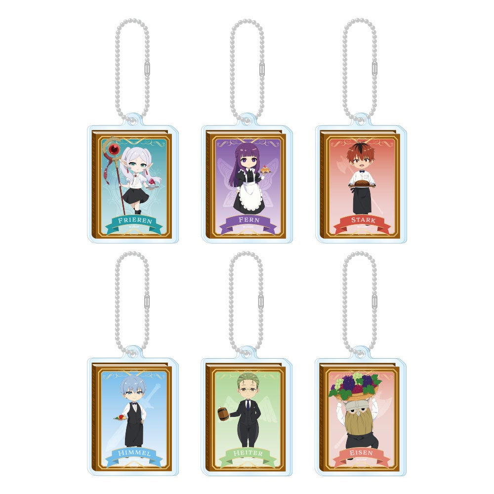 ミニキャラアクリルキーホルダー(ランダム6種)