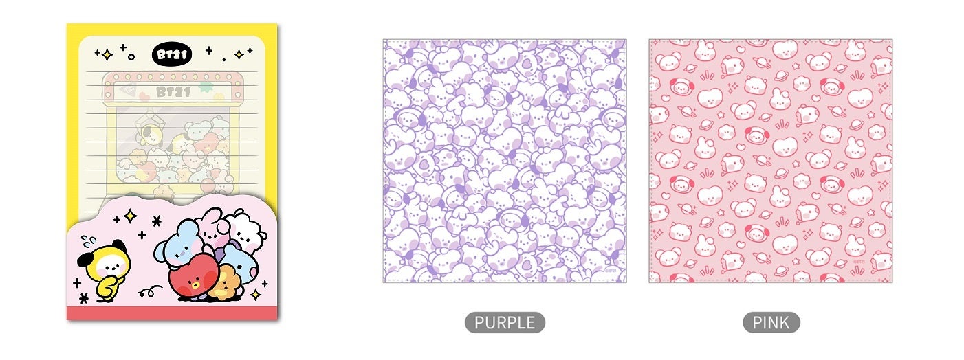 メモ帳（全1種）、ハンカチ（全2種）