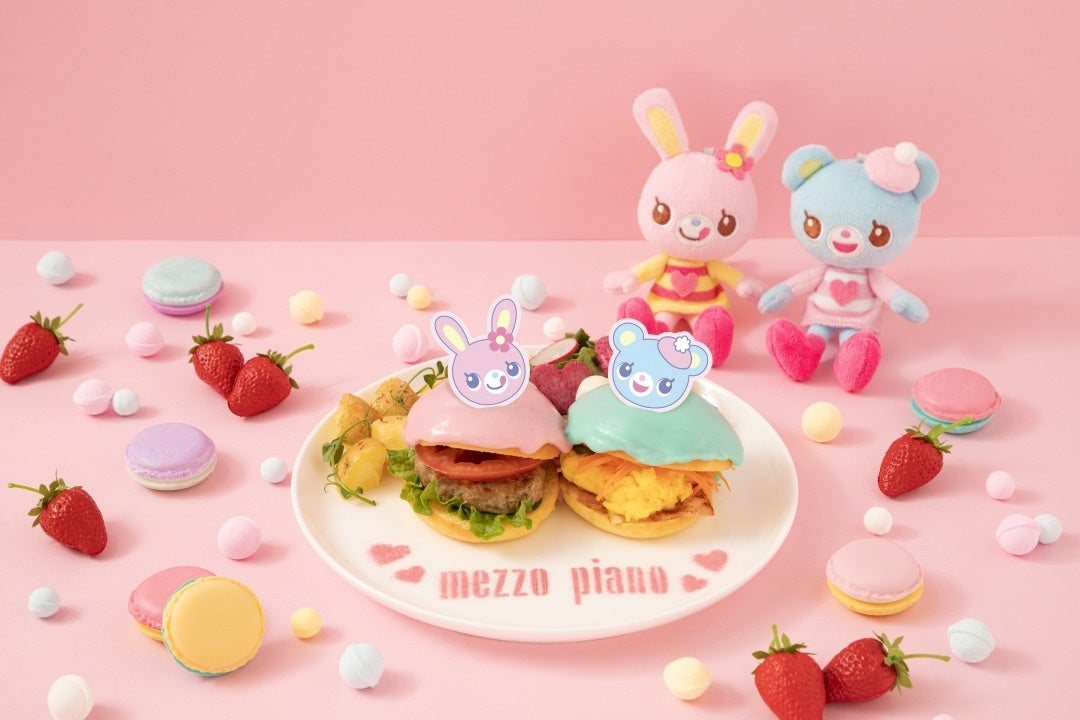 ミミ♡ポポ ハンバーガープレート