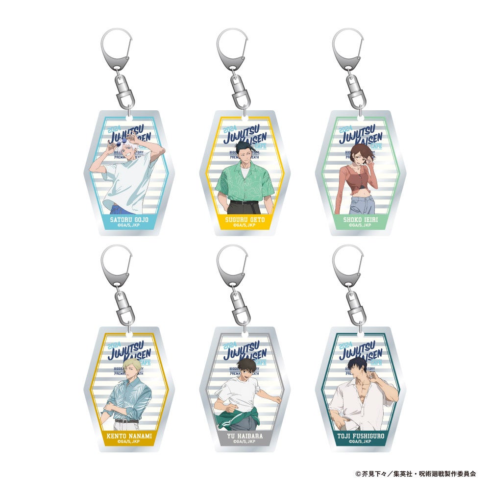 アクリルキーホルダー(ランダム6種)