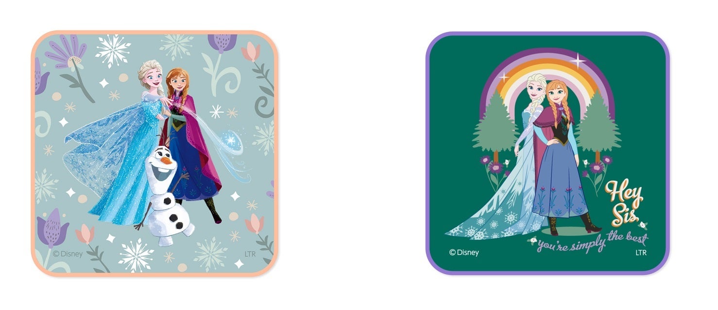 ミニタオル（ライトブルー）、ミニタオル（グリーン）