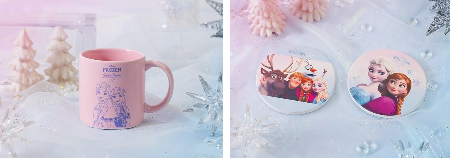 マグカップ、白雲石コースター（全2種）