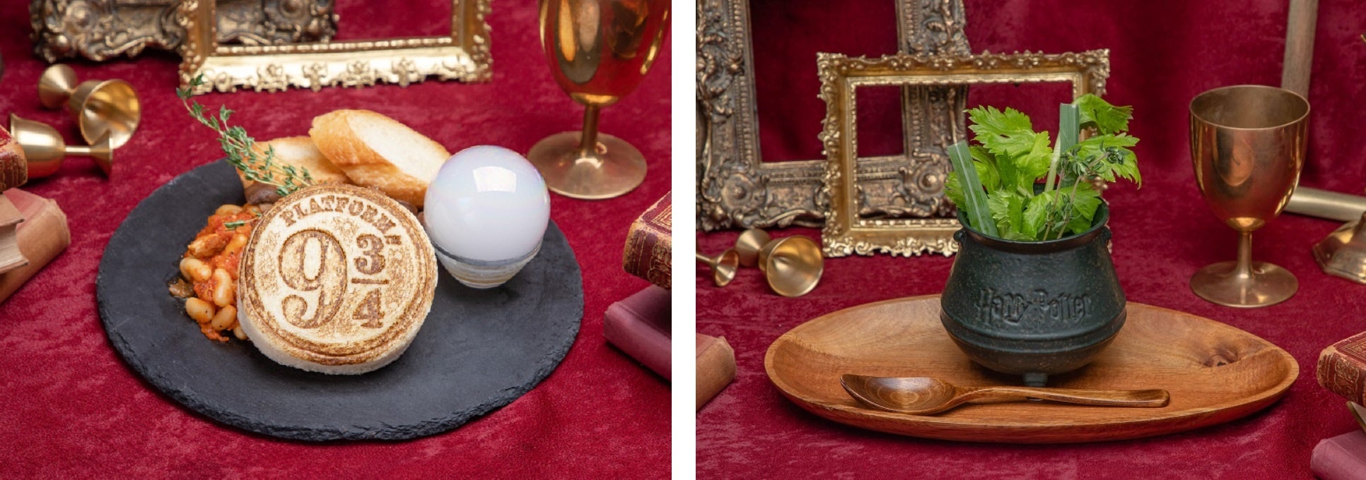 9と3 4番線 ビーンズ、大釜で煮込んだスープ