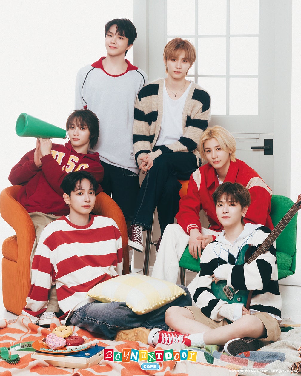 東京・大阪・愛知で初開催決定!「BOYNEXTDOOR CAFE」期間限定オープン 東京・大阪・愛知で初開催決定!「BOYNEXTDOOR CAFE」期間限定オープン