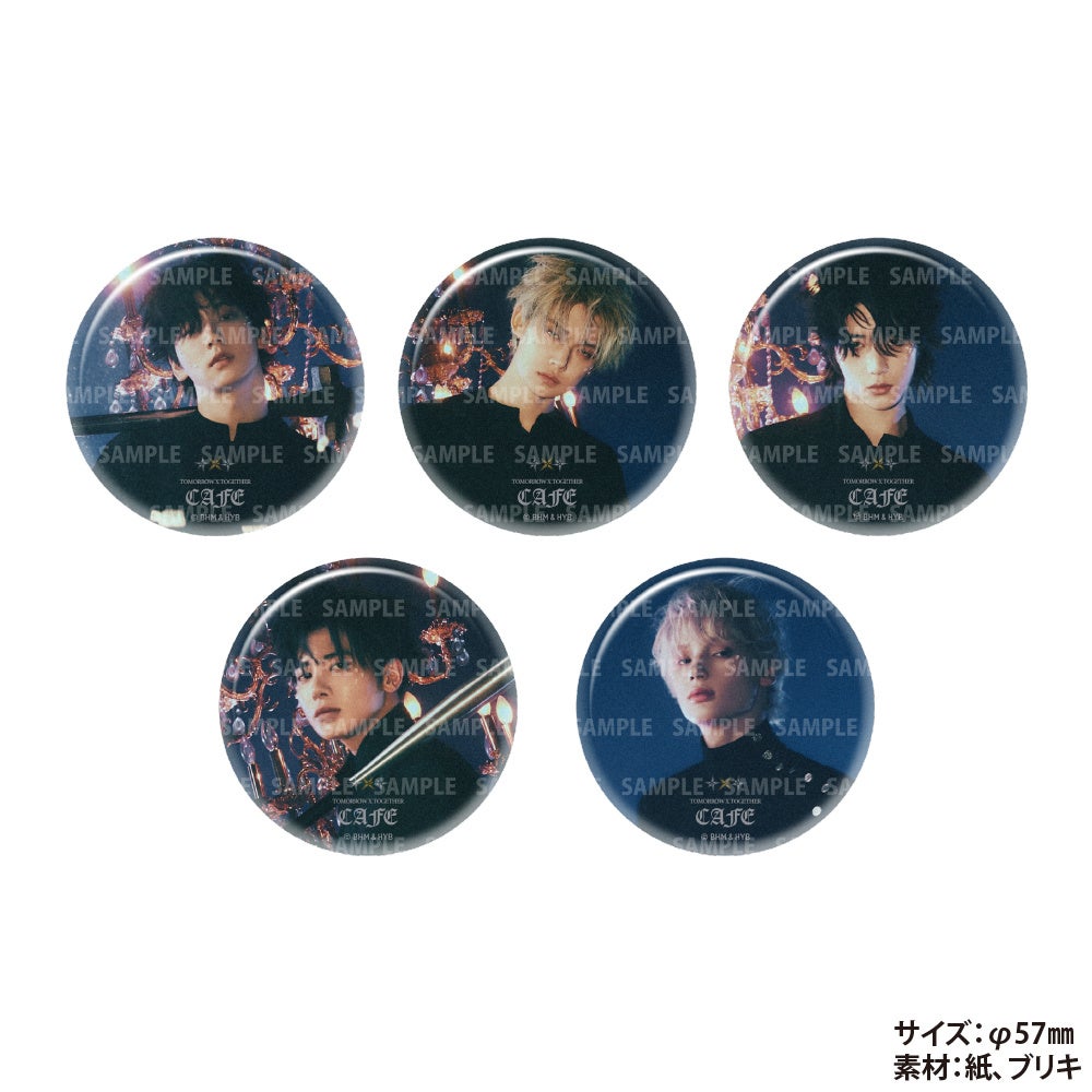 TXT CAFE 缶バッジB テヒョン✖︎30個　不良品品 TXT CAFE 缶バッジB テヒョン✖︎30個 不良品品