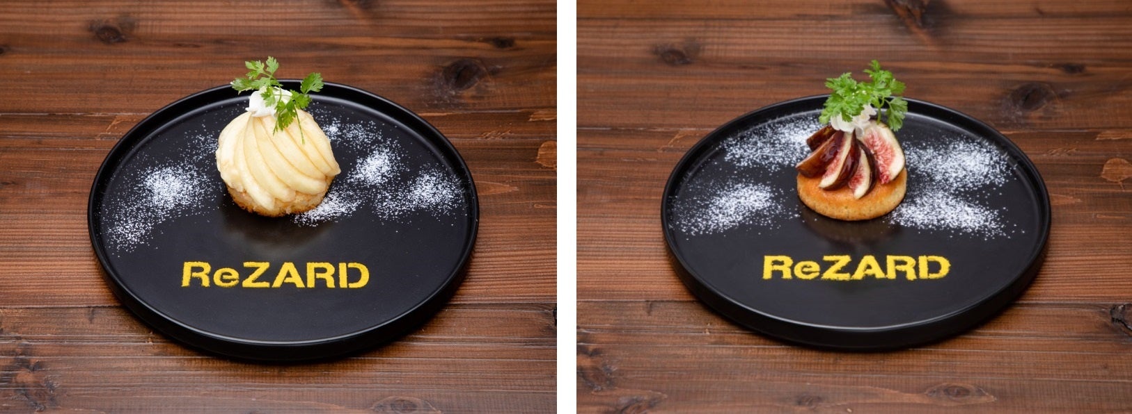 フレッシュフルーツタルト(桃)、フレッシュフルーツタルト(いちじく)