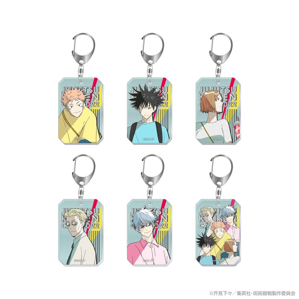 アクリルキーホルダー(ランダム6種)