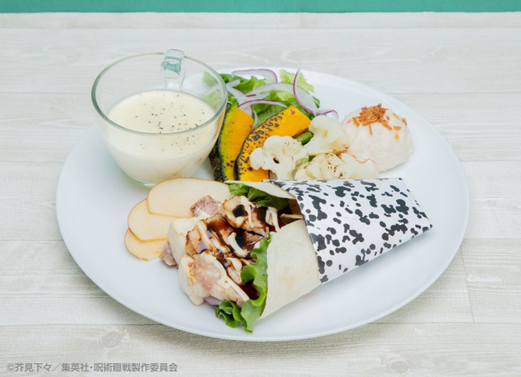 【七海建人】アップルポークラップサンド