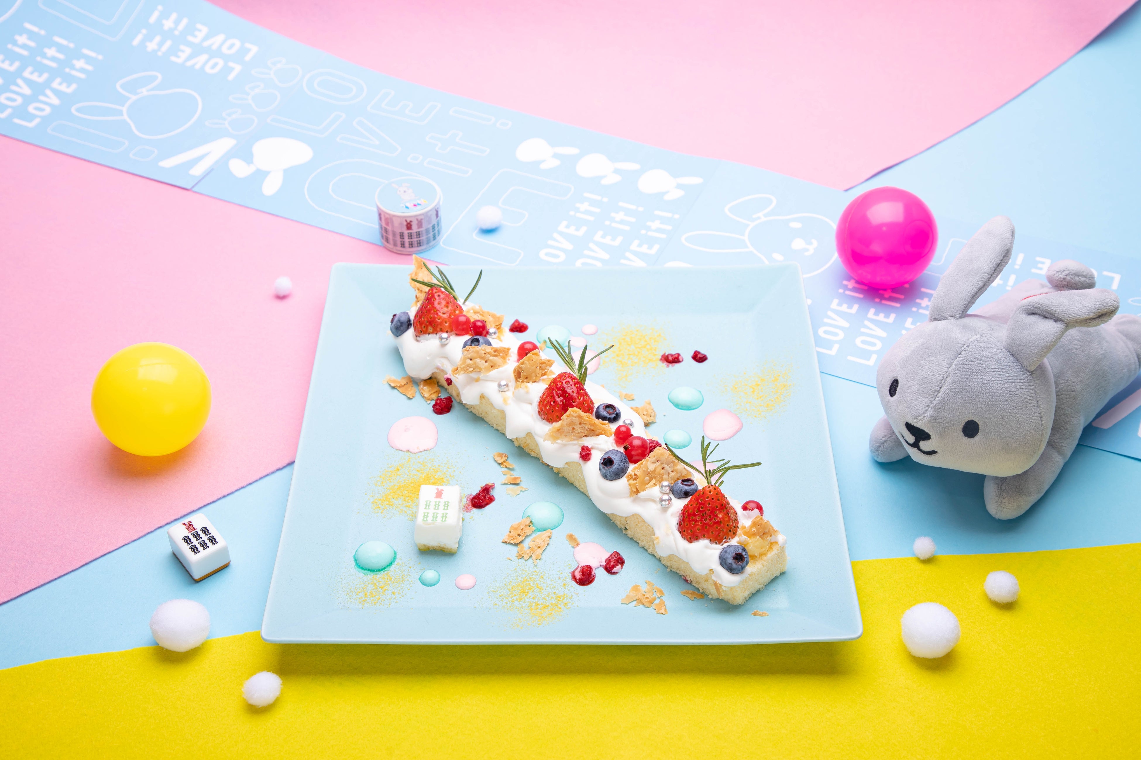 チーソーの赤い部分いちごベリーケーキ