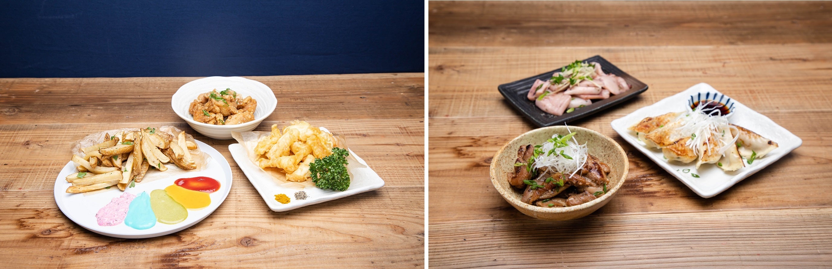 揚物集合、焼物集合