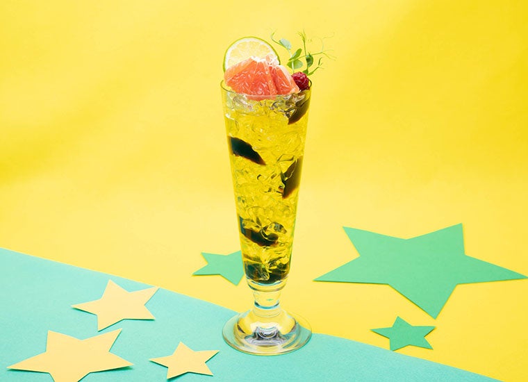 ラムのトラ柄ソーダ