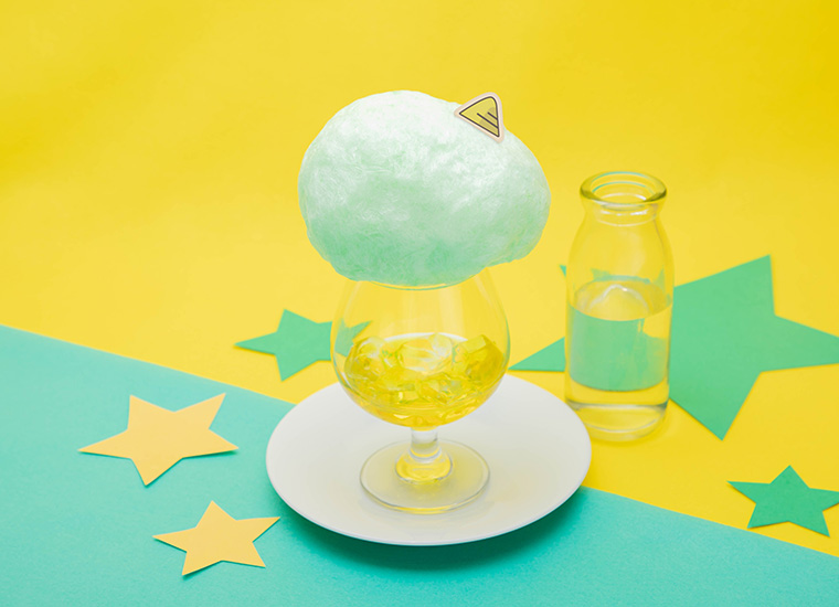 テンちゃんのわたあめソーダ