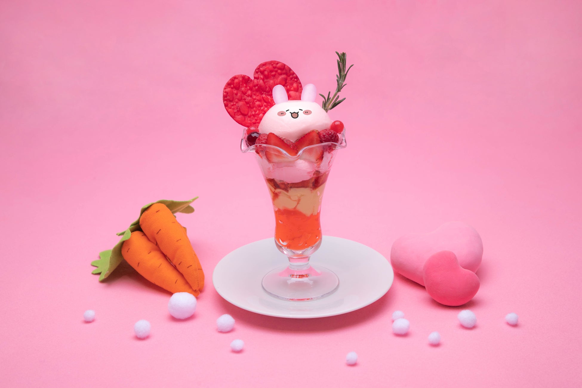 あさみみからの愛うけとって❣️いちごパフェ