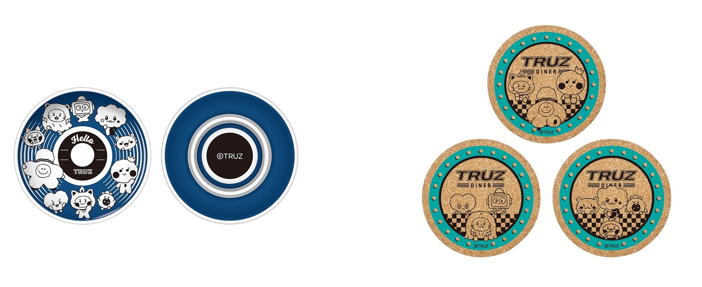 豆皿.、コルクコースター（全3種）