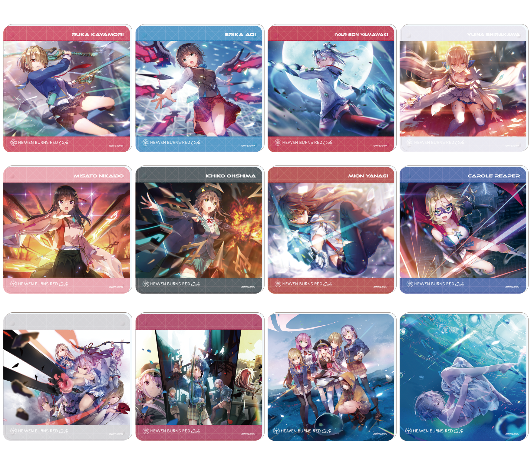 アクリルコースター（トレーディング全12種）