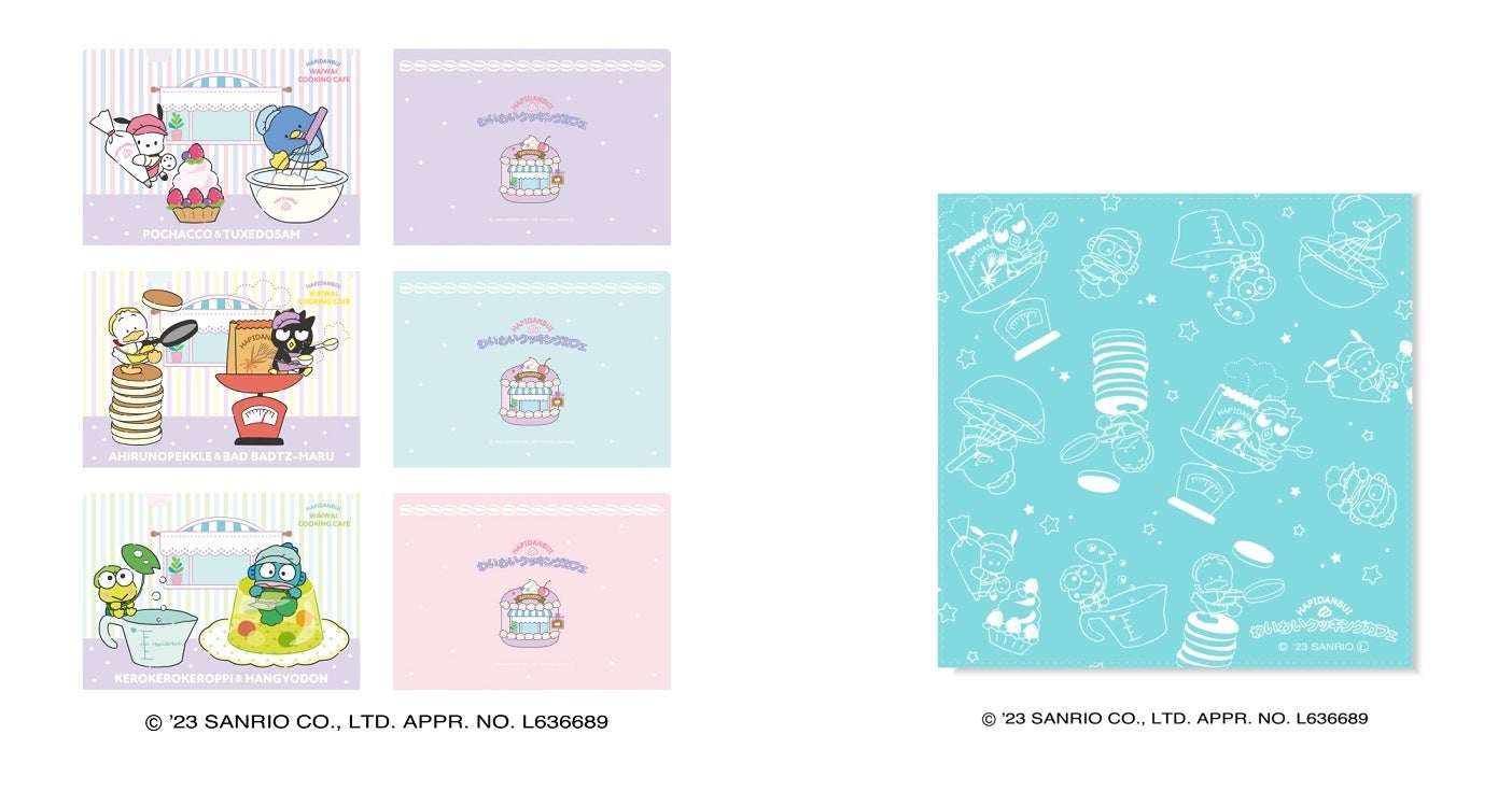 A4クリアファイル（3枚セット）、バンダナ