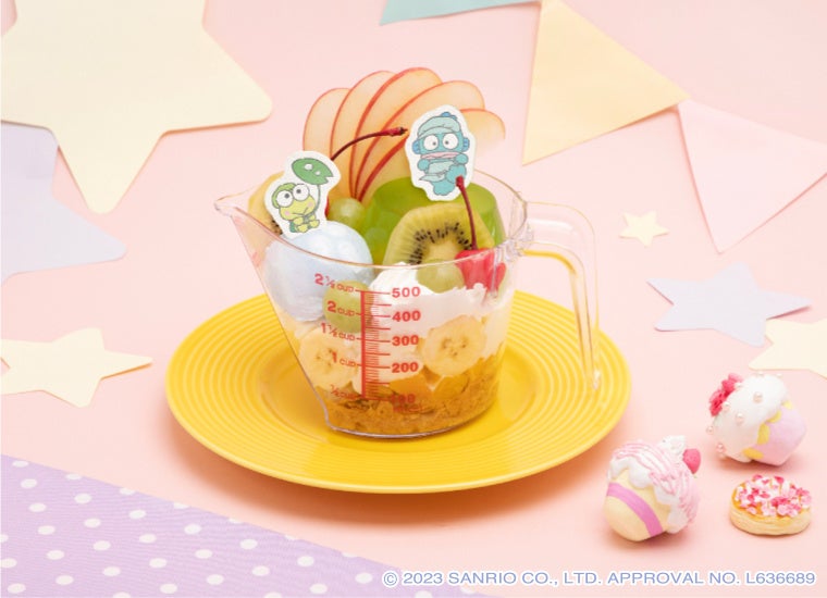 サンリオ はぴだんぶい バッドばつ丸　マスコット お料理 クッキング　レア サンリオ はぴだんぶい ニューレトロマスコット バッドばつ丸