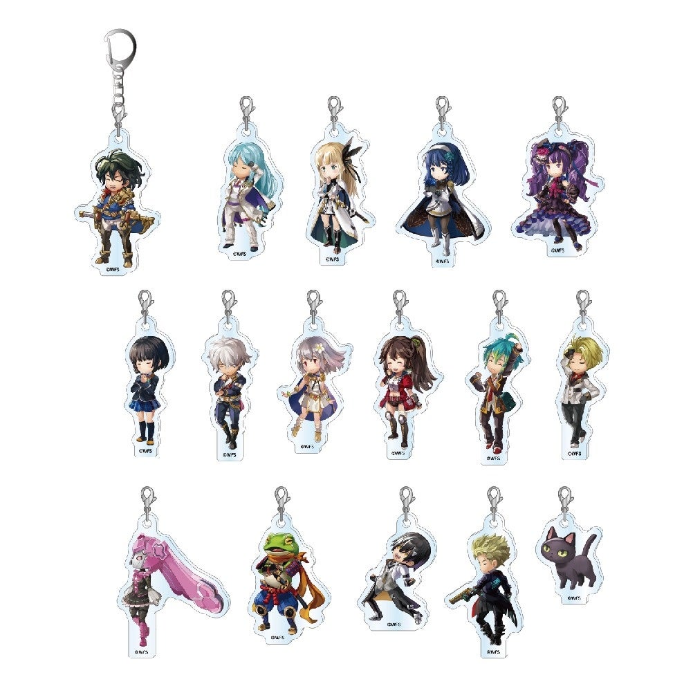 アクリルキーホルダー（トレーディング全16種）