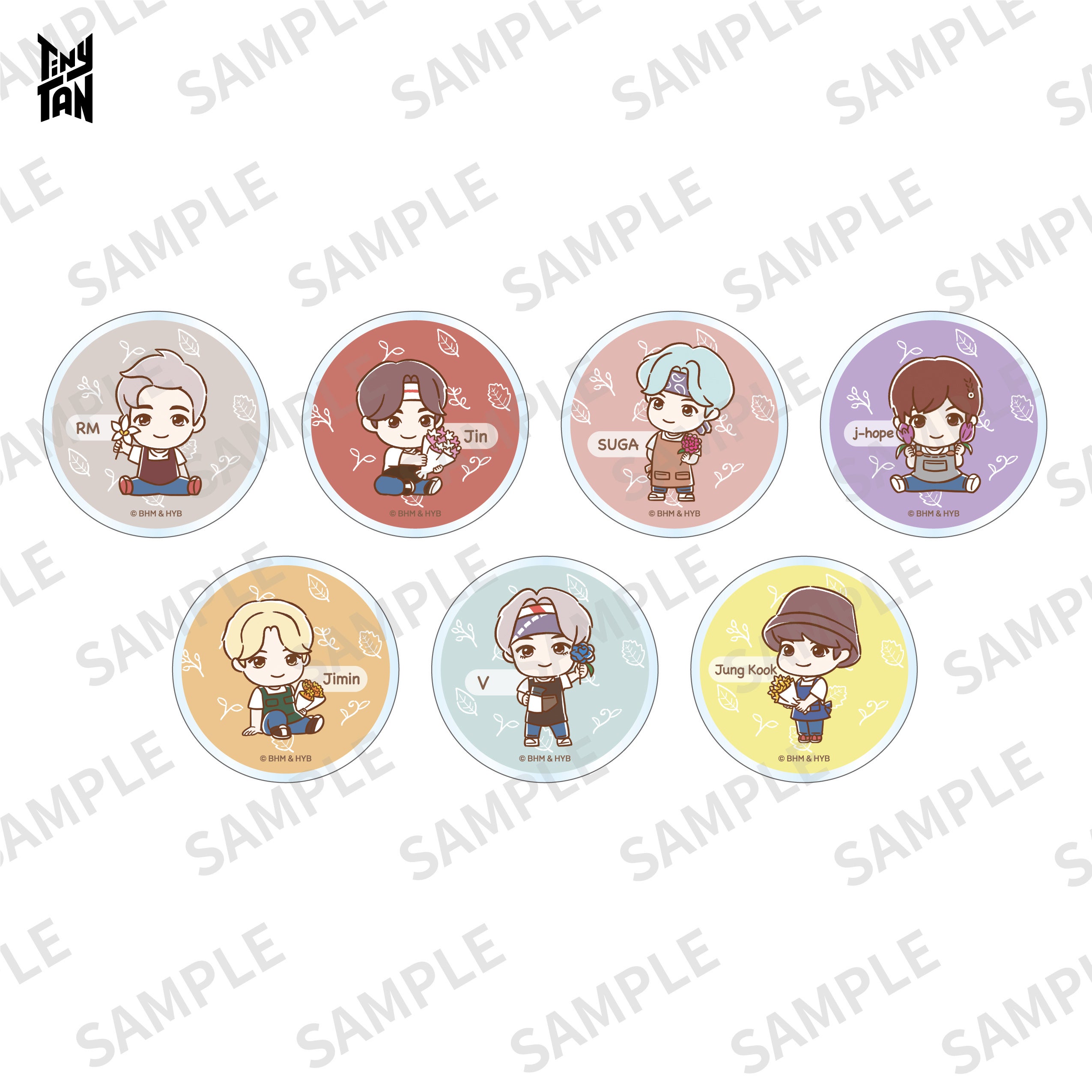 アクリルマグネット（ランダム7種）