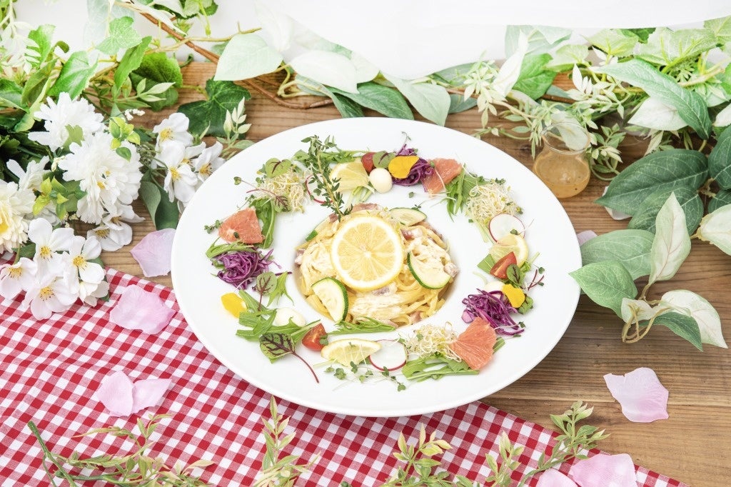 レモンクリームパスタ