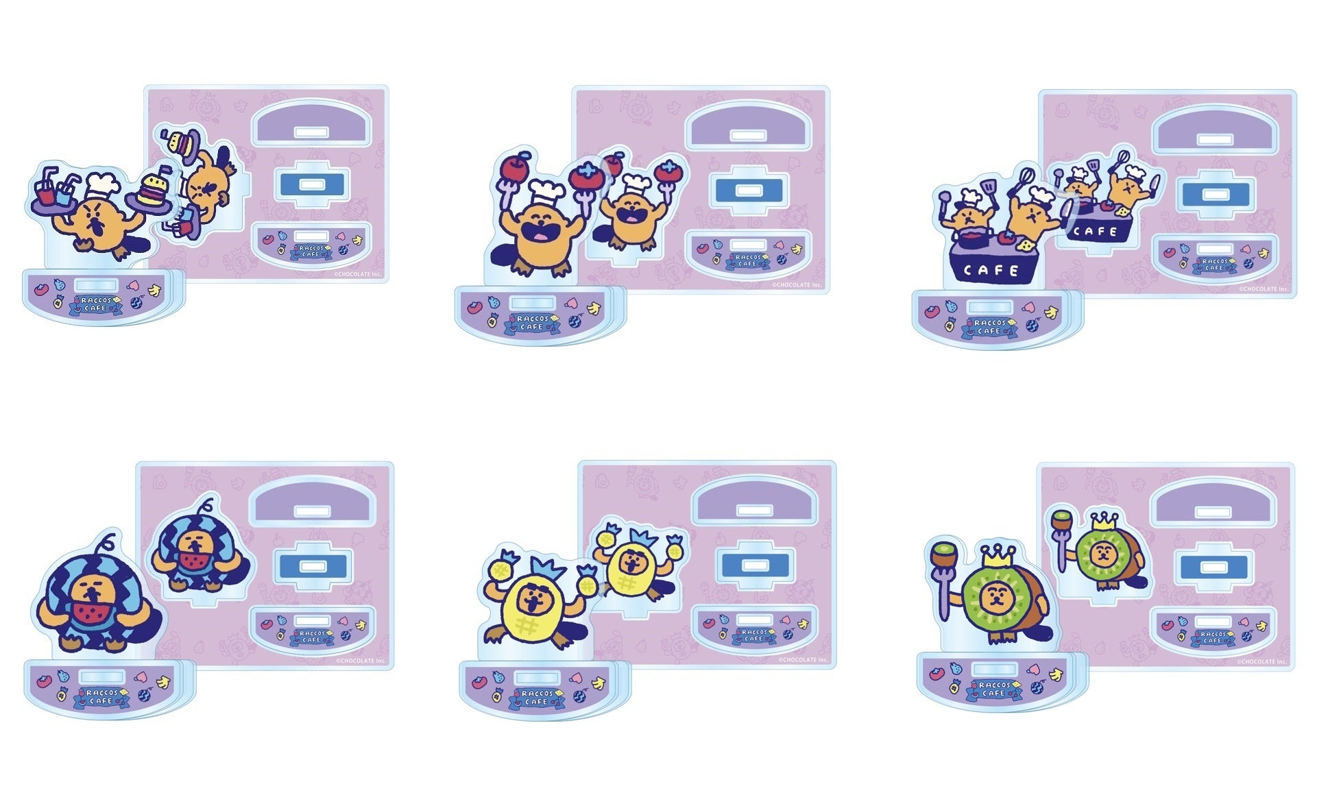 アクリルスタンド（全6種）