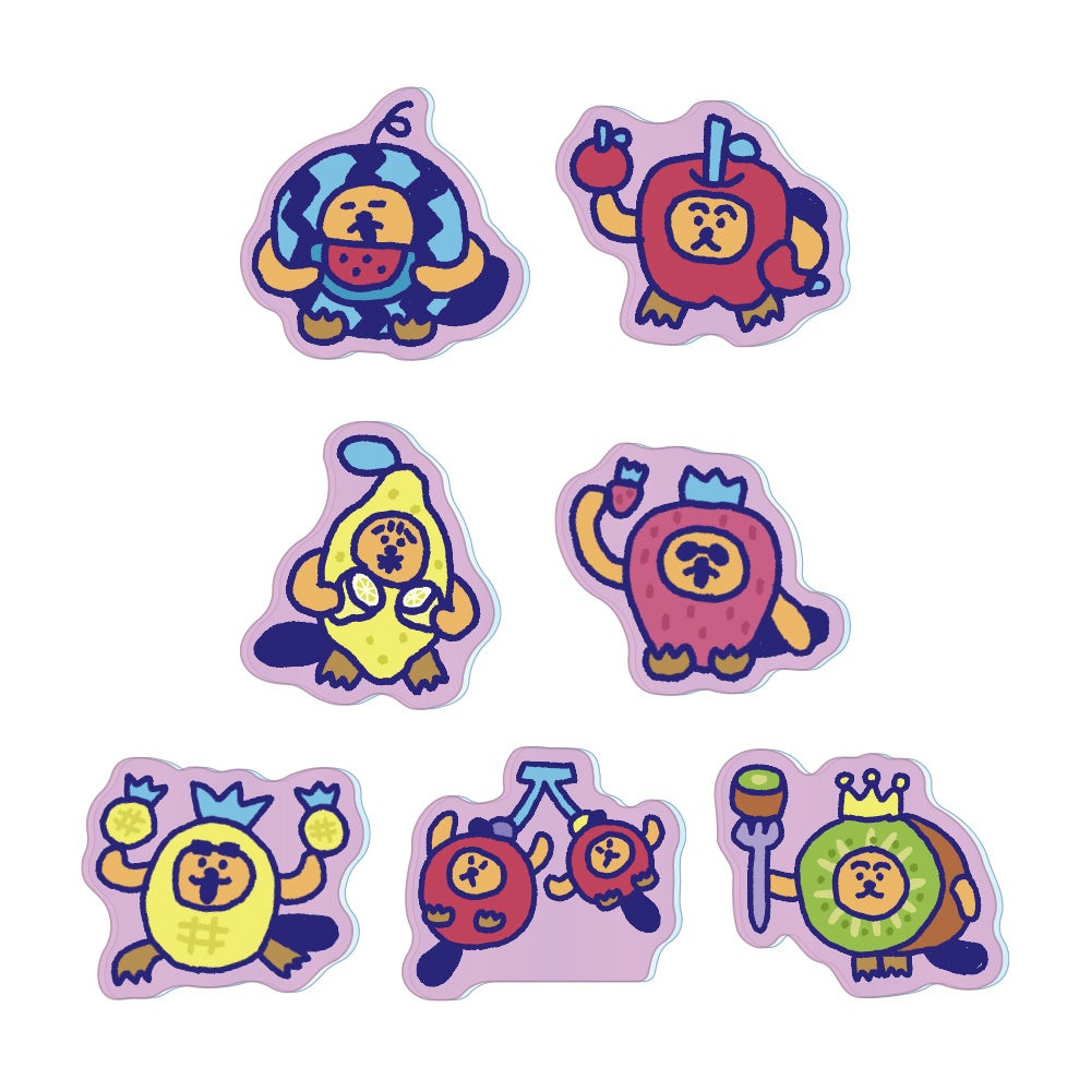 アクリルクリップ（ランダム7種）