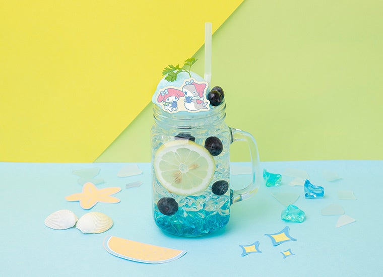 マイメロディとフルーツソーダ