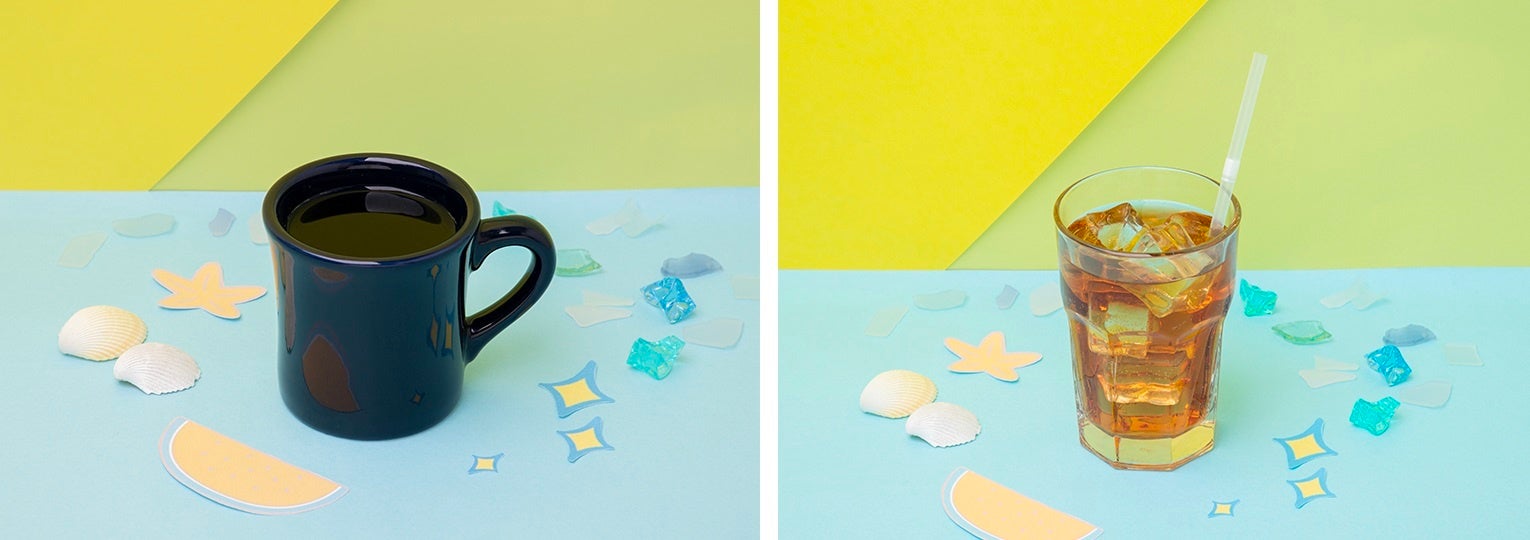 紅茶（hot、ice）