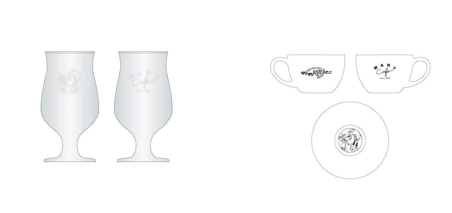 グラス、カップ&ソーサー