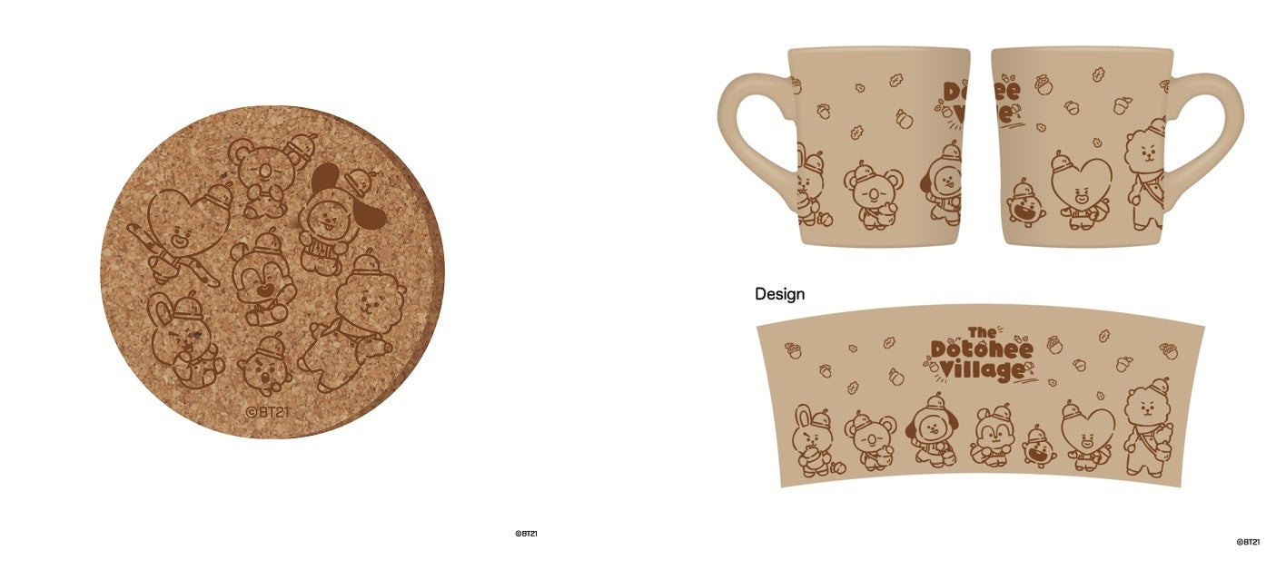 コルクコースター、マグカップ