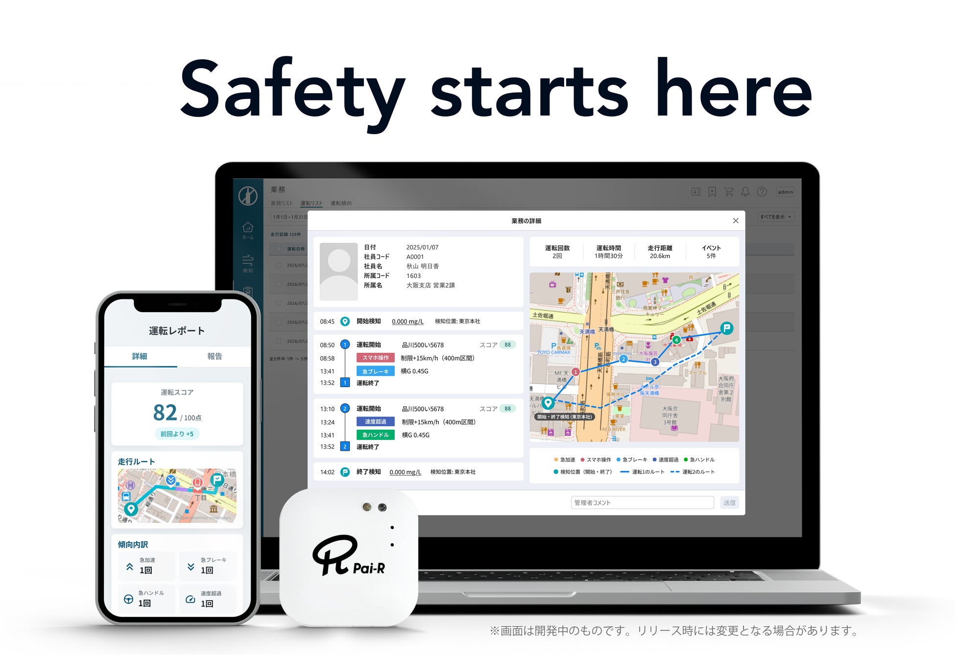 M/Tag Safety starts here