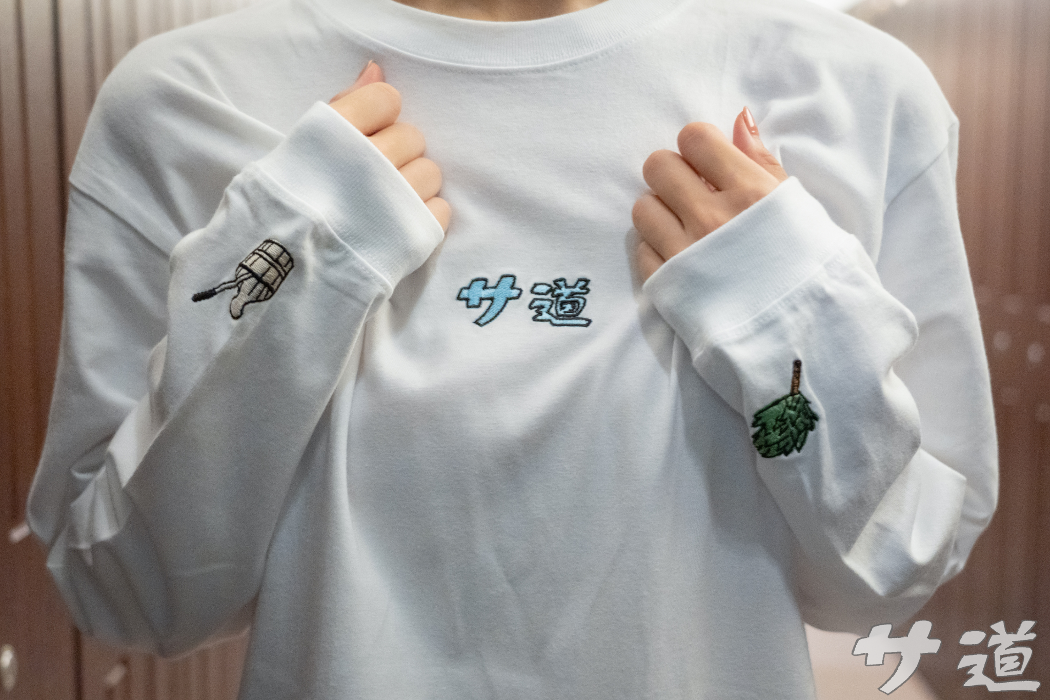 ロングスリーブTシャツ(白)