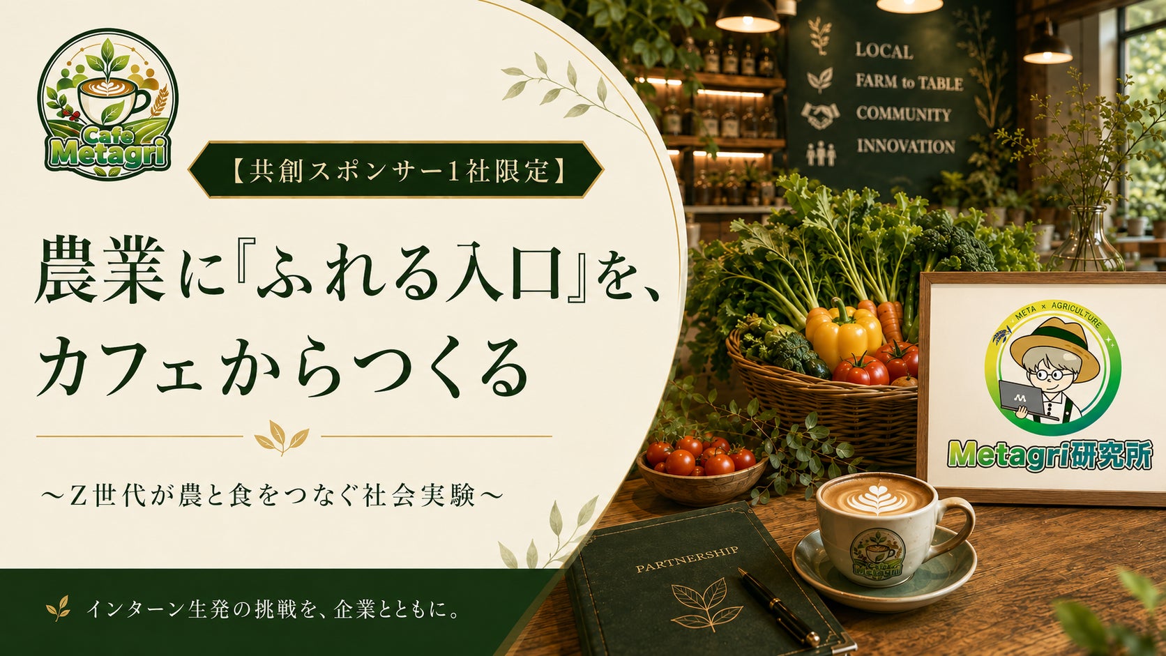 農業に「ふれる入口」を、カフェからつくる | 株式会社農情人のプレス 農業に「ふれる入口」を、カフェからつくる | 株式会社農情人のプレス