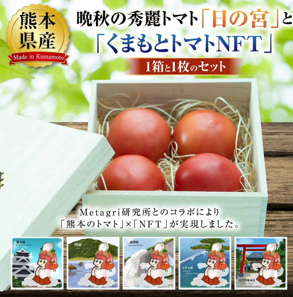 熊本県ふるさと納税で初の試み】ふるさと納税×NFTで熊本の魅力を再