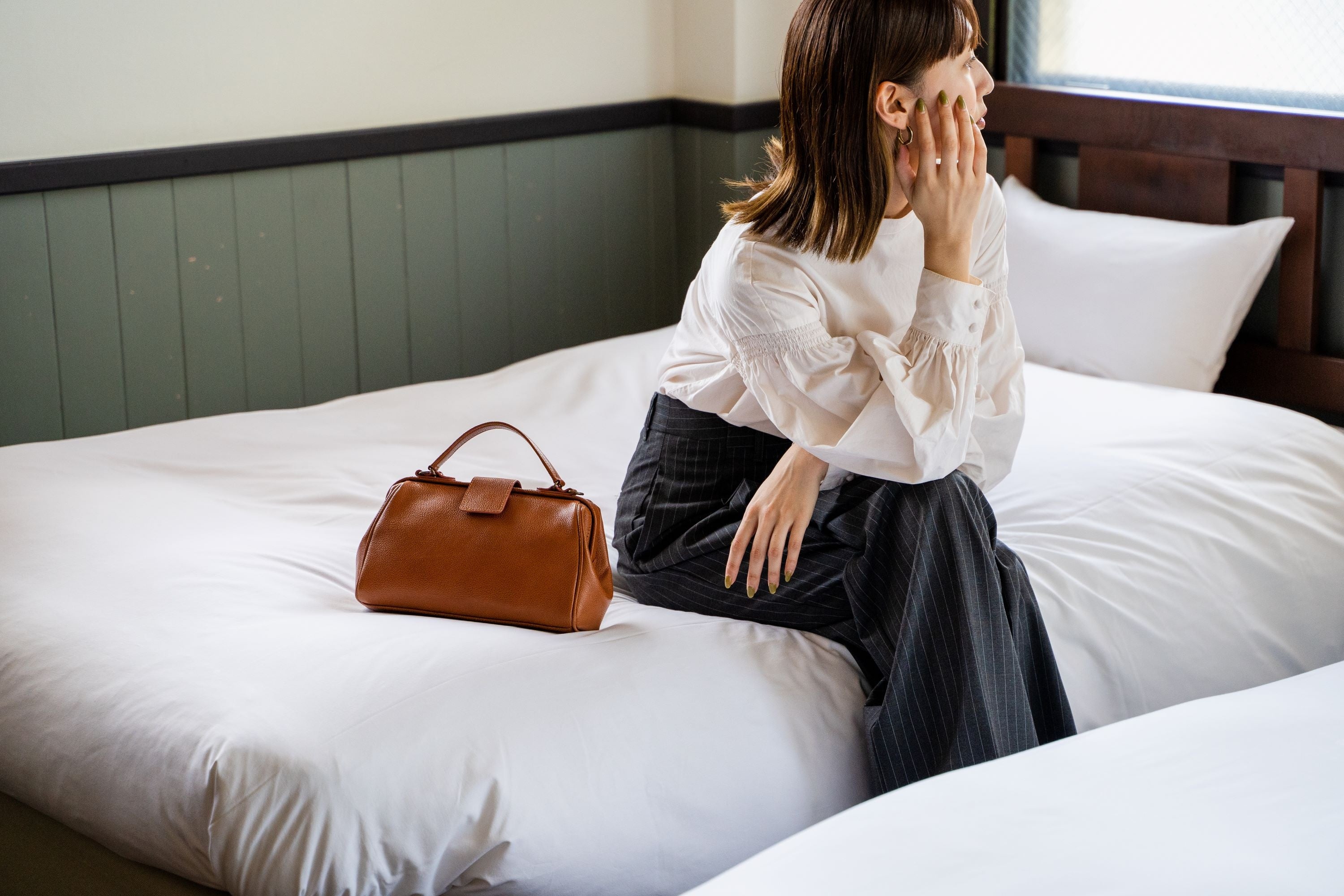 バッグ Atelier nuu Atelier nuu / loop Gentle tones and soft Italian leather