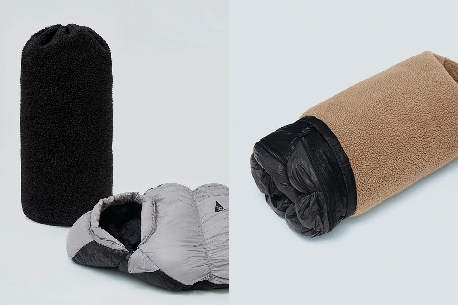 他メーカーのダウンを使用した寝袋にも使用可能