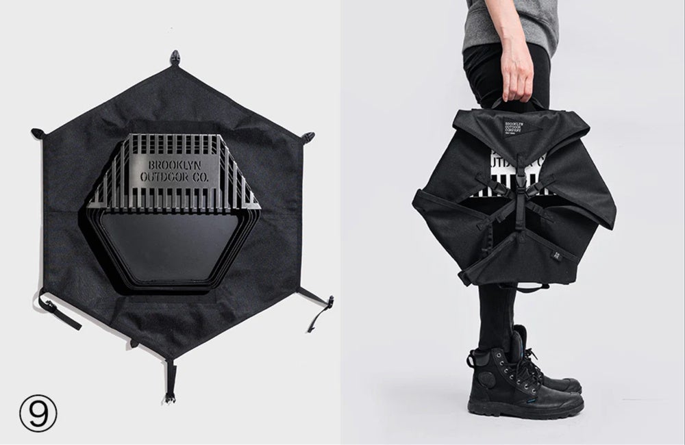 バーベキュー・調理用品 Brooklyn Outdoor Co. The Wood Stove S BOC「The Wood Stove S」無骨なアイアン製のカッコ良すぎる