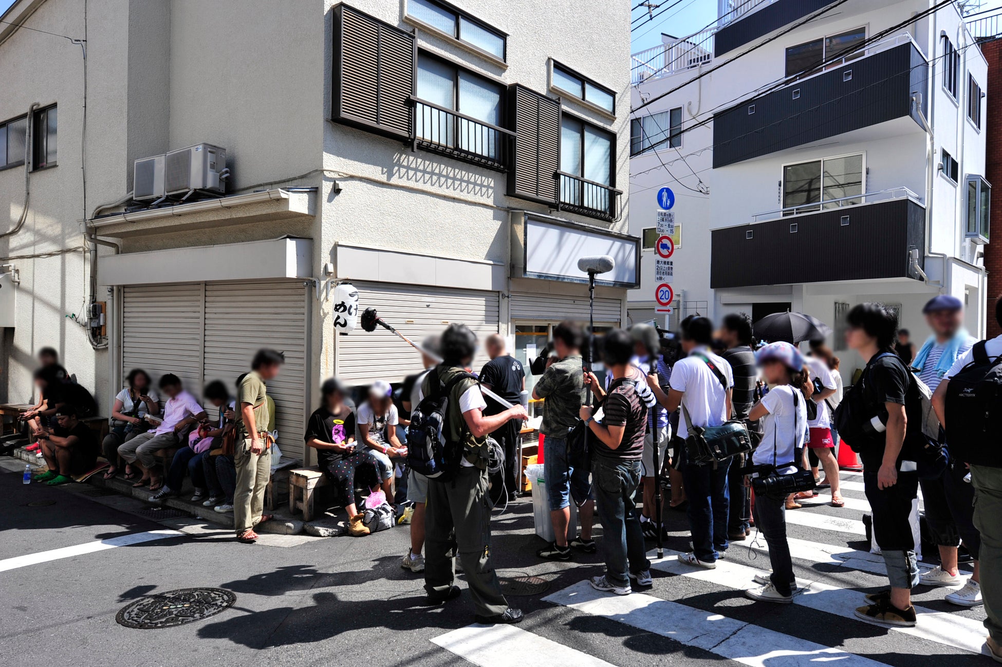 閉店の様子