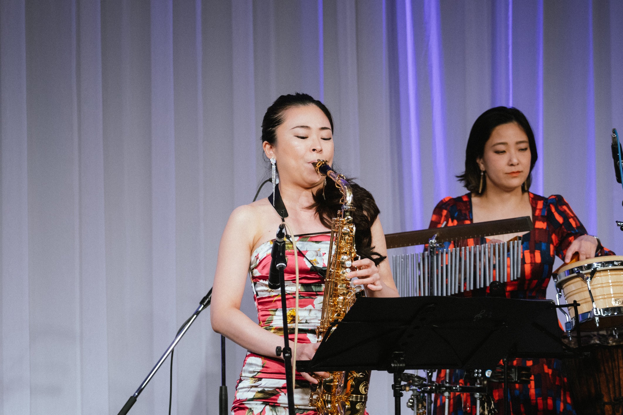 サックス奏者　山川寛子