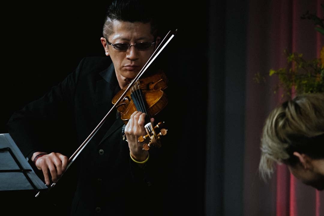 ヴァイオリン奏者　石田泰尚