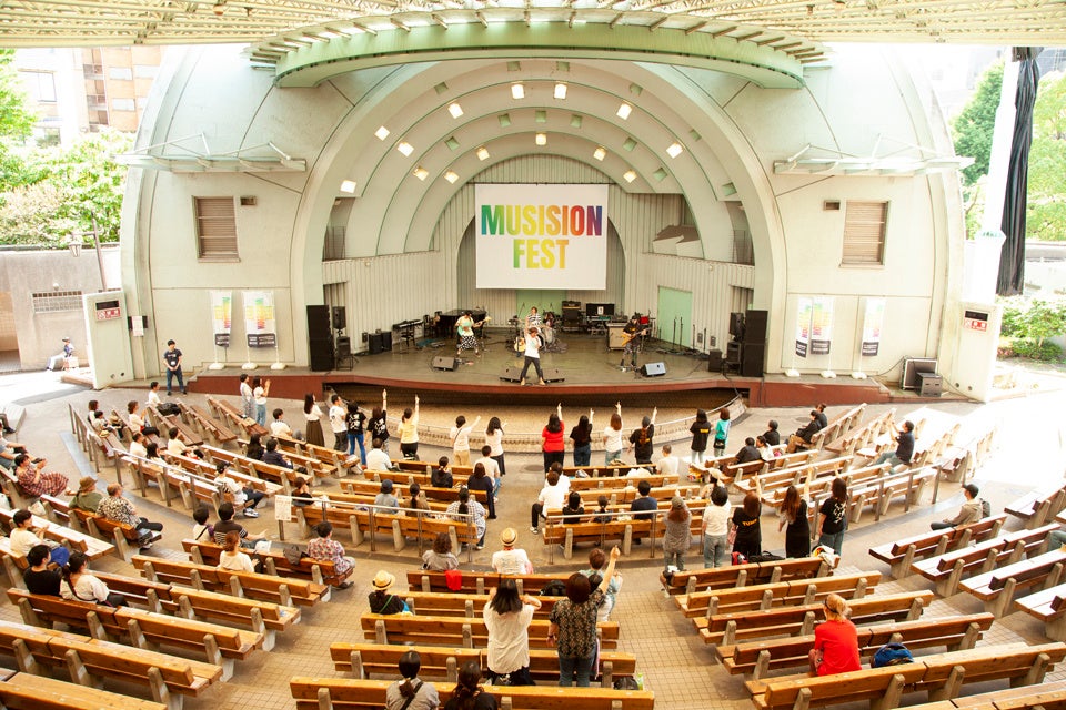 2019年に上野で開催したMUSISION FEST
