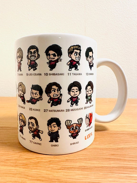 鹿島アントラーズ×LIXIL協賛30周年記念マグカップ&タオル 25周年特設