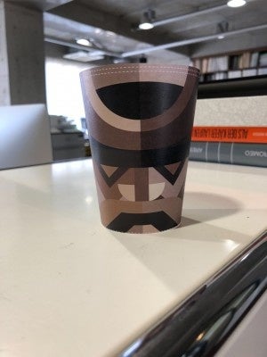 ショーグンコーヒー紙コップ　イメージ画像